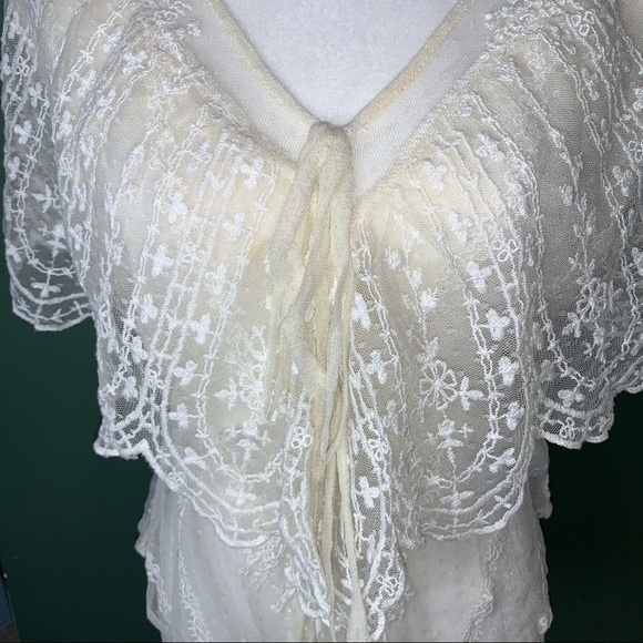 Topshop Lace Embroidered Shirt NWT - Picture 2 of 9